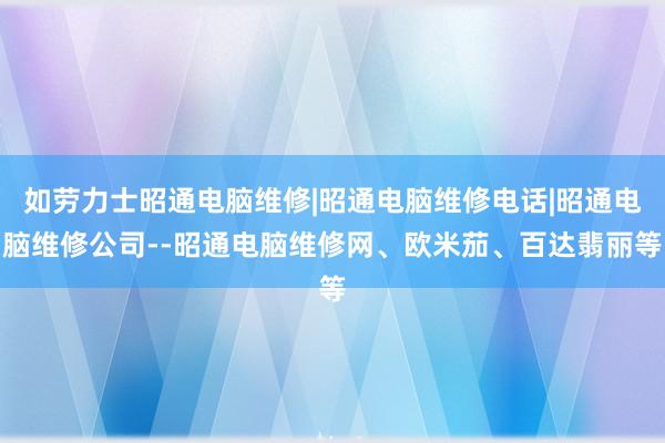 如劳力士昭通电脑维修|昭通电脑维修电话|昭通电脑维修公司--昭通电脑维修网、欧米茄、百达翡丽等